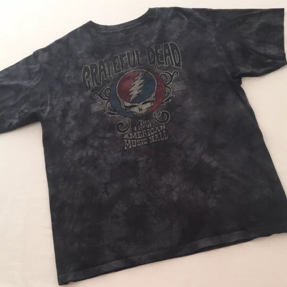 Grateful Dead American Music Hall Tie Dye T-Shirt Top